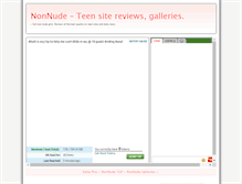 Tablet Screenshot of nonnudepix.com